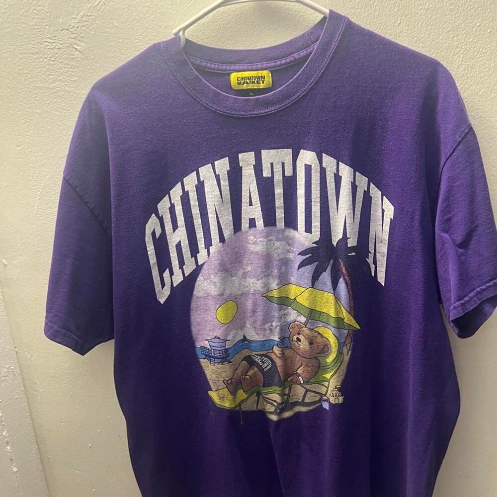 Chinatown-market Men's Purple T-shirt